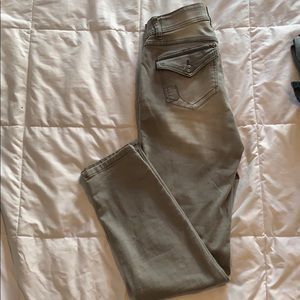 INC grey skinny jeans
